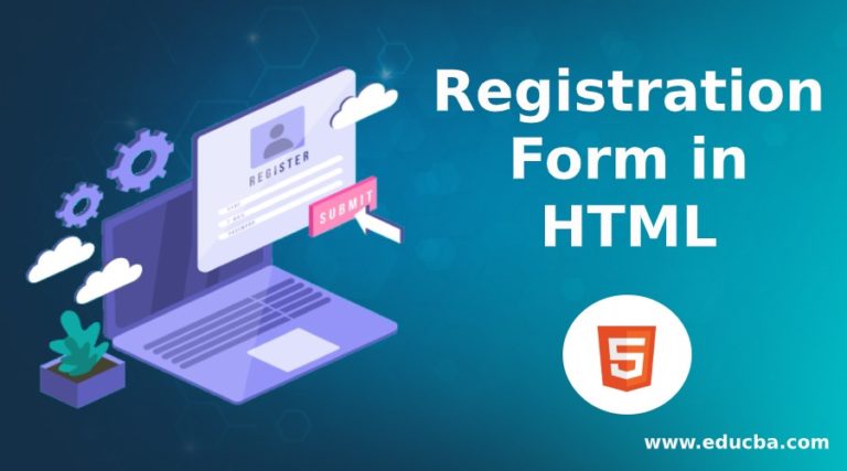 Build Registration Form in HTML | Code & Output Tutorial (2023)