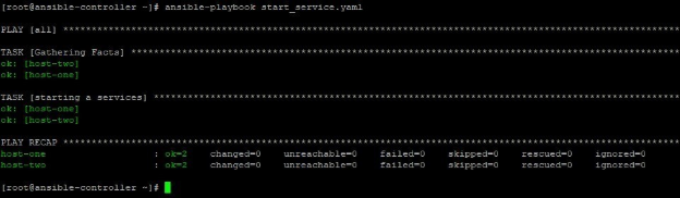 Ansible Service Module Example 1