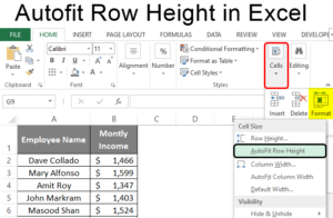 fit text in excel cell