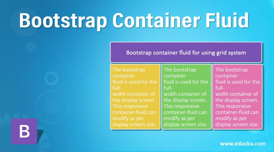 Bootstrap Container Fluid là một công cụ hữu ích giúp bạn tạo ra các trang web thân thiện với người dùng trên mọi thiết bị. Xem hình ảnh liên quan đến Bootstrap Container Fluid để khám phá tính năng đặc biệt của công cụ này.