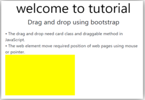 Bootstrap Drag and Drop | How Does Bootstrap Drag and Drop Work?