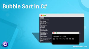 Bubble Sort in C# | Bubble sort Algorithm with Examples