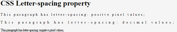 CSS Letter Spacing Complete Guide To How Does It Works With Examples