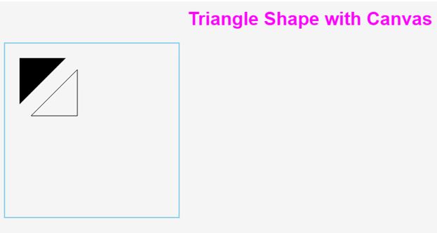 Triangle shape