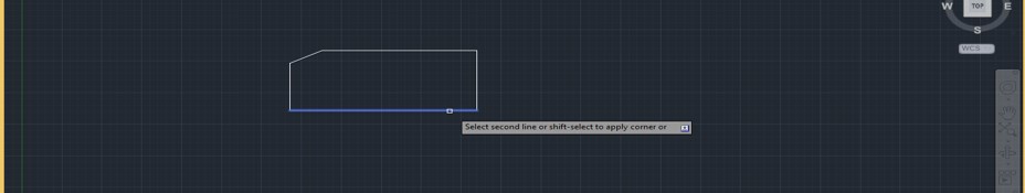 Chamfer in AutoCAD - 16