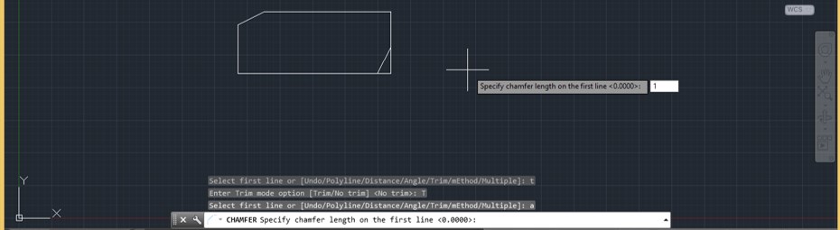 Chamfer in AutoCAD - 19