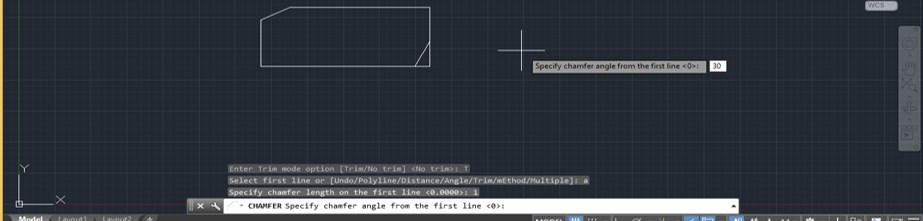 Chamfer in AutoCAD - 20