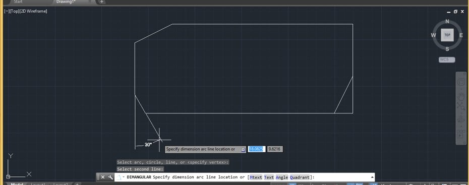 Chamfer in AutoCAD - 24