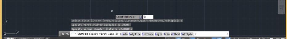 Chamfer in AutoCAD - 27