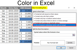 Color in Excel | Methods to Change Background Color