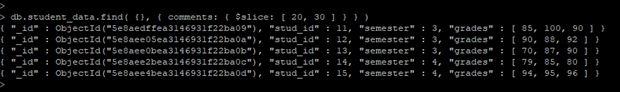 MongoDB Projection | Top 4 Operators in MongoDB Projection