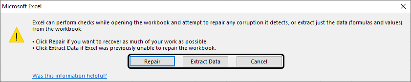 Excel Repair 1-3