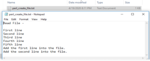 File Handling in Perl | 6 Best File Operations in Perl You Should Know