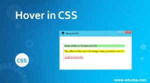 Hover in CSS | Learn theDifferent Examples of Hover in CSS