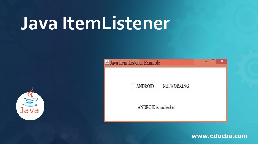 Java ItemListener