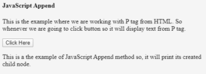 Javascript Append How Does Javascript Append Work In Html