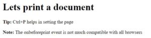 JavaScript Window Events | Various Window Events in JavaScript
