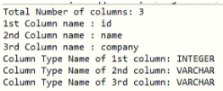 Metadata in Java Example 1