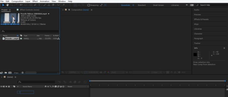 tracking mocha after effects