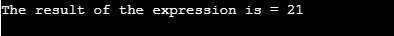 Operator Precedence in C++ - 1
