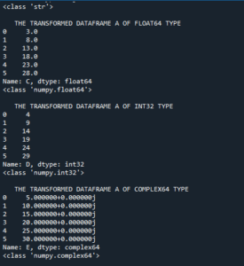 DataFrame.astype() | Examples of Pandas DataFrame.astype()