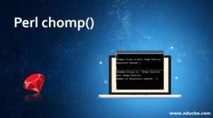 perl chomp assignment