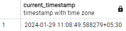 PostgreSQL Timestamp 4