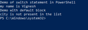 PowerShell Switch Statement | Guide to PowerShell Switch Statement
