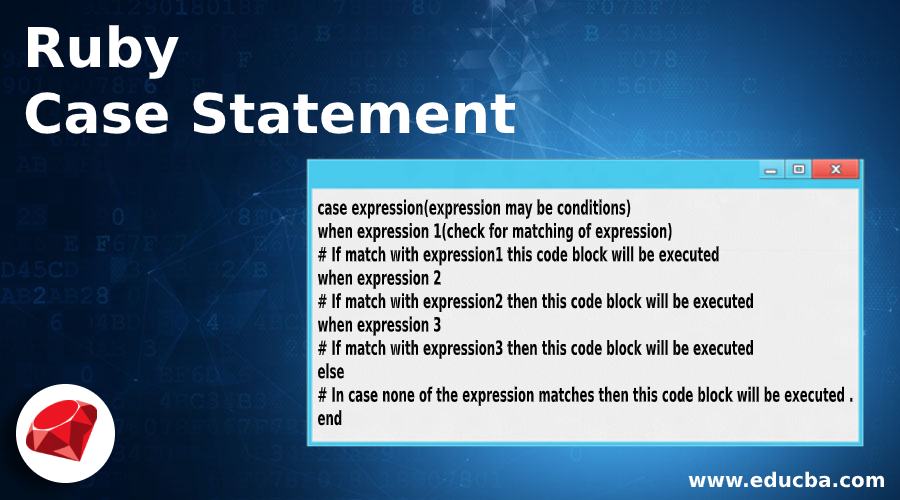 Ruby Case Statement | How does Case Statement works in Ruby?