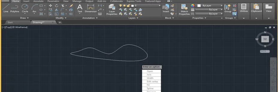 Spline in AutoCAD - 18