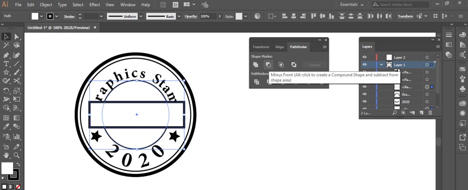 Stamp Effect in Illustrator - 29