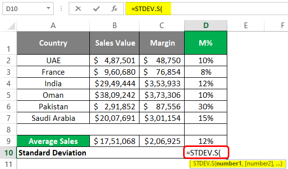 Standard deviation 3-1