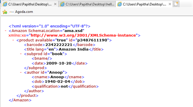 String In XML How To Use A String With The Help Of XML Schema 