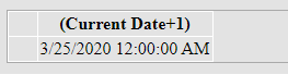 Teradata Current Date-1.2
