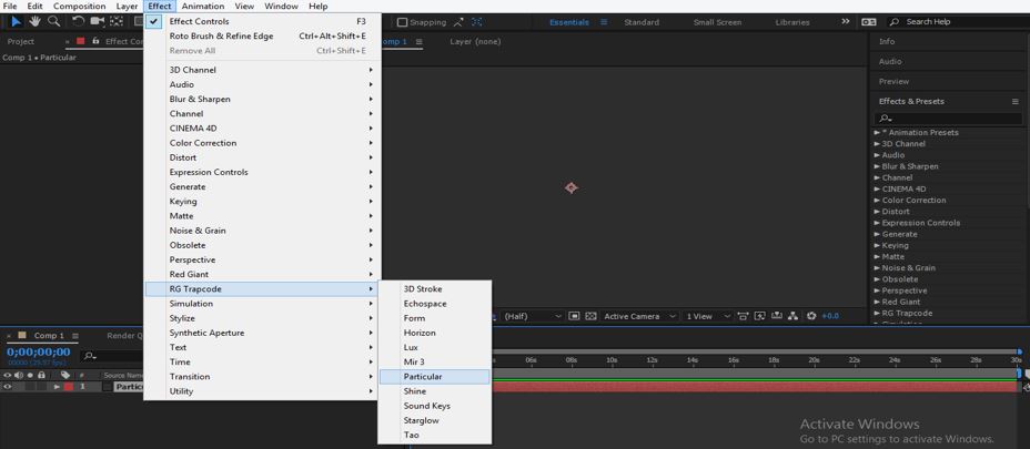 trapcode particular after effects cc 2019 free download