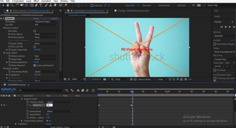 Как установить twixtor в after effects