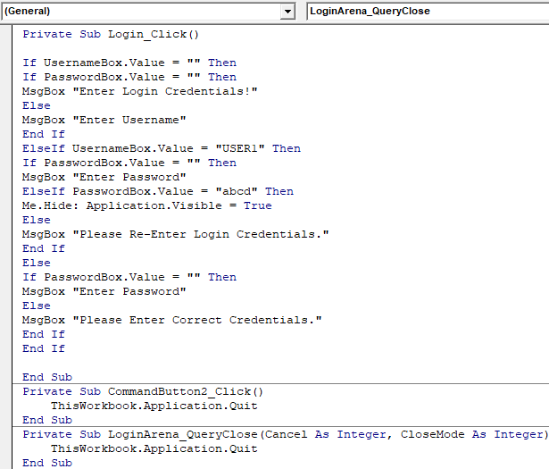 VBA Giriş Örneği 2-6