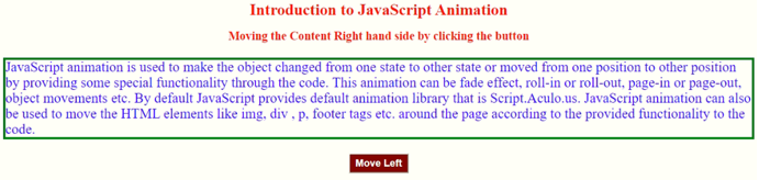 javascript animation output 4