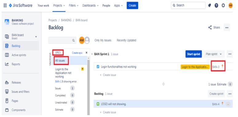 Learn how to use epics in Jira Software