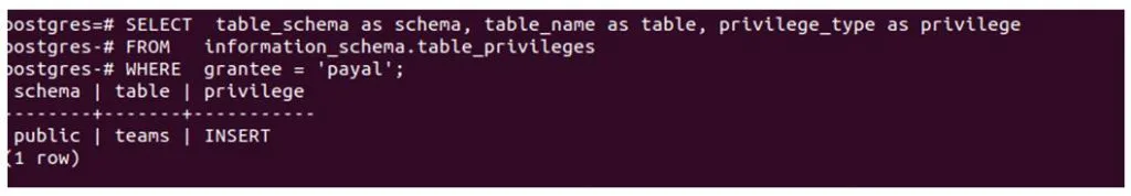 postgreSQL GRANT 6