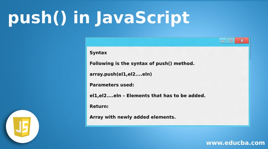 Push Command In Javascript