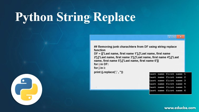 python splice string line change