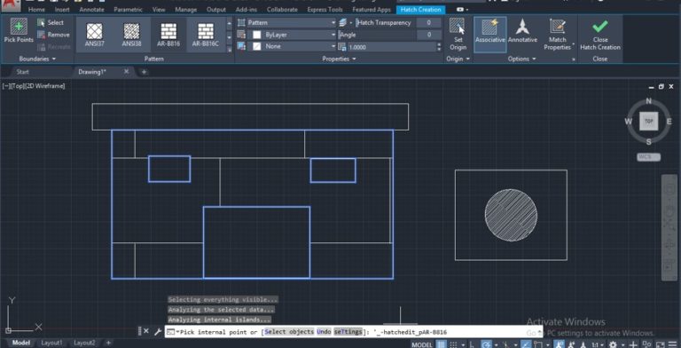 autocad rectangular array command tutorial complete |... 2D Command in AutoCAD | Artistic Drawings using 2D Command