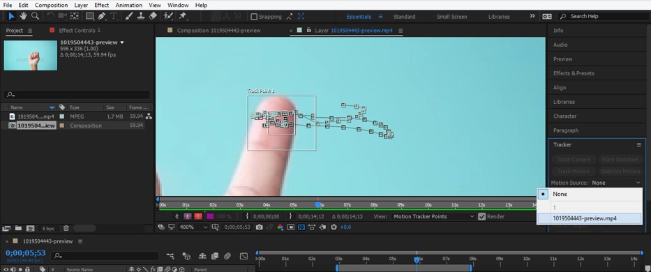 After Effects Tracking - 23