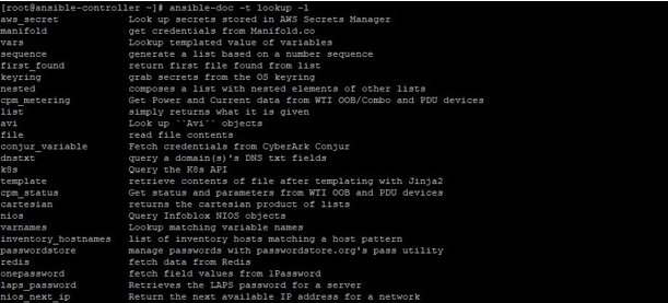 Ansible Lookup - 1