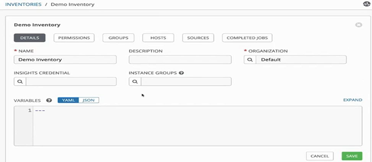 Demo Inventory Example 10