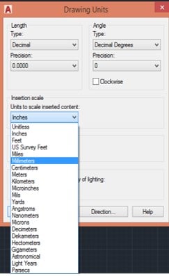 showing dimensions