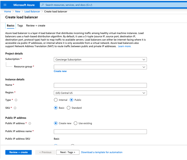 Azure Load Balancer output 5