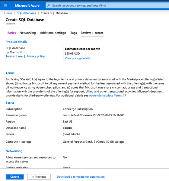 Azure SQL Database-1.7