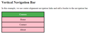 CSS Navigation Bar | Learn the Working of the CSS Navigation Bar